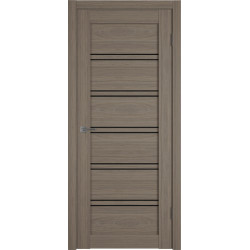 Межкомнатная дверь АТУМ Про 28 (ст.черное) Brun Oak