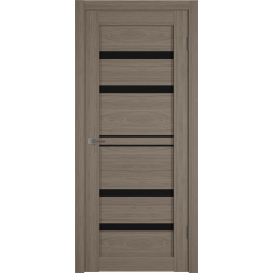 Межкомнатная дверь АТУМ Про 26 (ст.черное) Brun Oak
