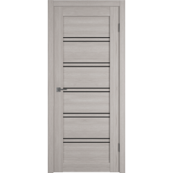 Межкомнатная дверь АТУМ Про 28 (ст.черное) Stoun Oak