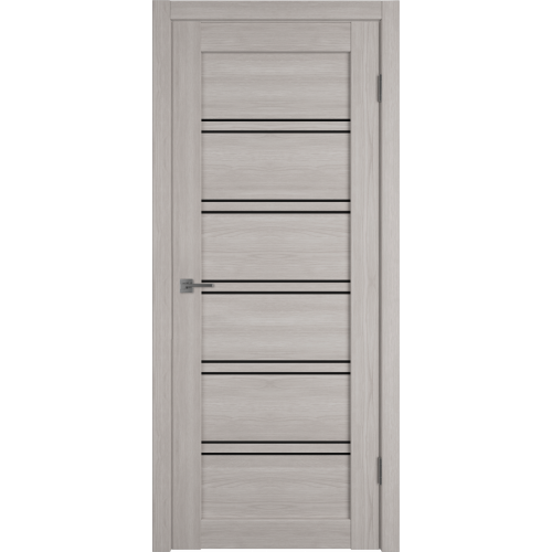 Межкомнатная дверь АТУМ Про 28 (ст.черное) Stoun Oak