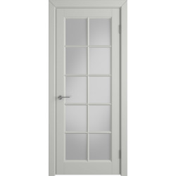 Межкомнатная дверь Гланта ДО Эмаль серая