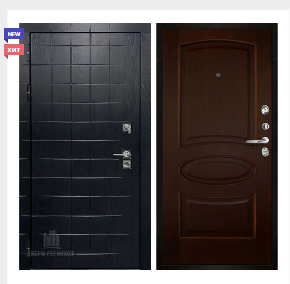 Дверь входная взломостойкая Сенатор ПЛЮС, цвет альберо блэк рисунок грань, панель - оливия цвет орех тон 2