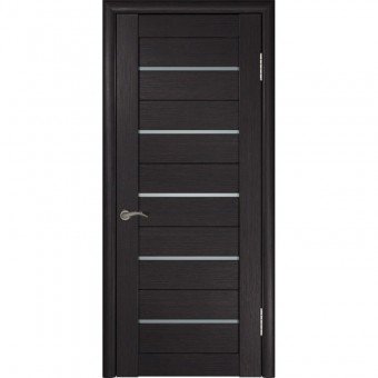 Межкомнатная дверь Экошпон ЛУ 22 ДО (Венге ст.белое)