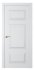 Межкомнатная дверь Mадрид 4 (глухая) Эмаль белый шелк