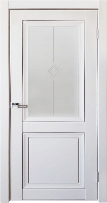 Межкомнатная дверь Decanto ПДО 1 ДО (Белый бархат) Межкомнатная дверь Decanto ПДО 1 ДО (Белый бархат)