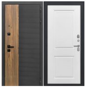 Дверь Luxor-46 - ФЛ-677 (10мм, белый матовый)