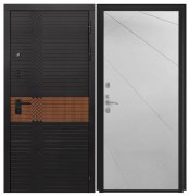 Дверь Luxor-49 - ФЛ-291 (Line, 10мм, белый софт)