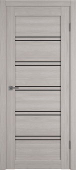 Дверь ATUM PRO 28 Stone Oak (ст.черное)