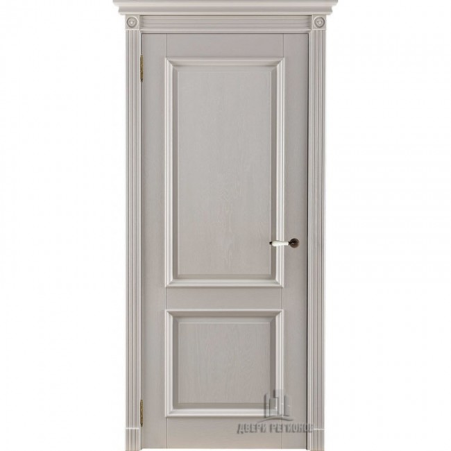 Межкомнатная дверь Массив дуба "Афина" ДГ (Эмаль слоновая кость) Межкомнатная дверь Массив дуба "Афина" ДГ (Эмаль слоновая кость)