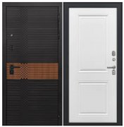 Дверь Luxor-49 - ФЛ-677 (10мм, белый матовый)