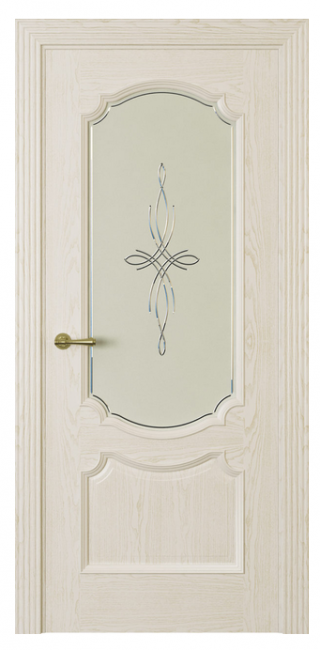 Межкомнатная дверь Milano-3 (ст.агата) Белый жемчуг Межкомнатная дверь Milano-3 (ст.агата) Белый жемчуг