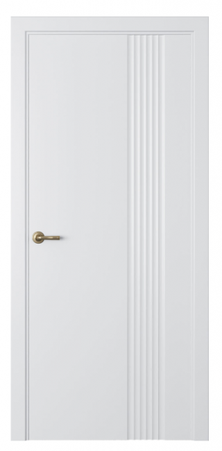 Межкомнатная дверь Кёльн 1 Эмаль белый шелк