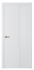 Межкомнатная дверь Кёльн 1 Эмаль белый шелк