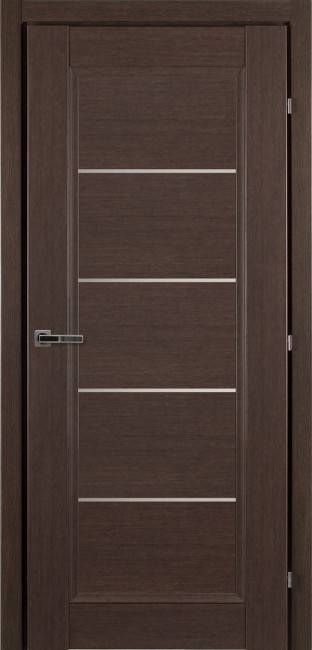 Дверь CPL 33.52 ДО 21- 9, ХРОМ (Черный Дуб) Дверь CPL 33.52 ДО 21- 9, ХРОМ (Черный Дуб)