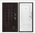 Дверь входная взломостойкая Сенатор стандарт, цвет венге, панель - корсика цвет дуб perla Дверь входная взломостойкая Сенатор стандарт, цвет венге, панель - корсика цвет дуб perla