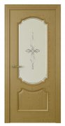 Межкомнатная дверь Milano-3 (ст.агата)  Дуб золотой