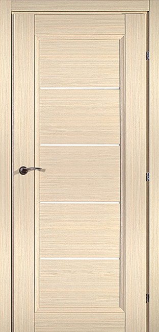 Дверь CPL 33.52 ДО 21- 9, ХРОМ (Дуб Выбеленный)