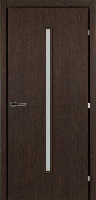 Дверь 50.33 ДО 21- 9, стекло Сатин (Черный Дуб)