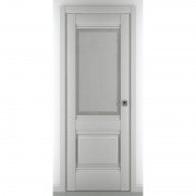 Межкомнатная дверь экошпон Венеция B4 ДО (Матовый серый)