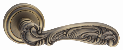 Ручка дверная "Амаретто", бронза античная матовая
