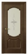 Межкомнатная дверь Milano-3 (ст.агата) Каштан