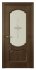 Межкомнатная дверь Milano-3 (ст.агата) Каштан