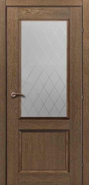 Дверь CPL 33.24 ДО 21- 9, стекло Кристалл (Дуб Риэль) Дверь CPL 33.24 ДО 21- 9, стекло Кристалл (Дуб Риэль)