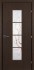 Дверь 50.66 ДО 21- 9, стекло Лиана (Черный Дуб)