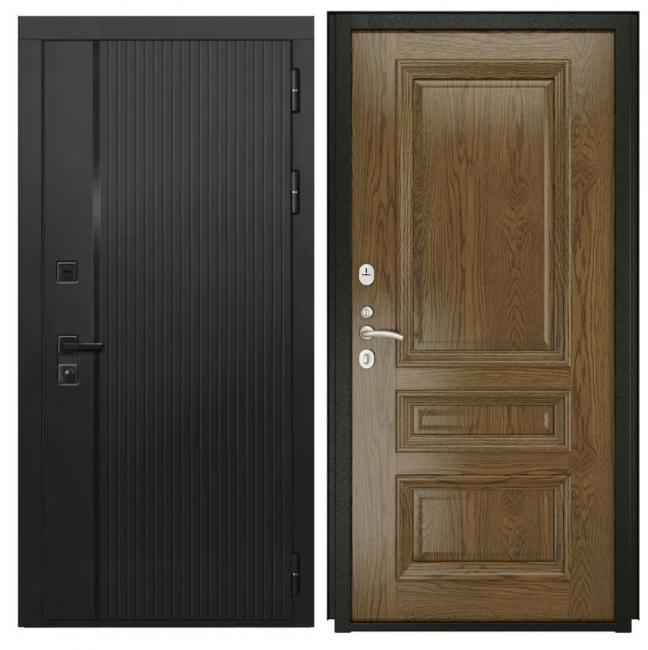 Дверь Luxor-45 Фараон-2 (16мм, светлый мореный дуб)