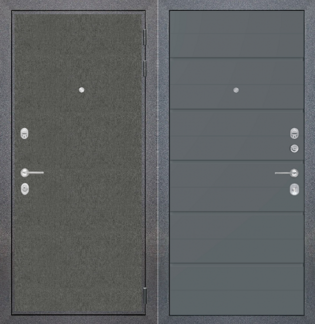 Дверь ZMD Лофт графит Лайн Титан Дверь ZMD Лофт графит Лайн Титан