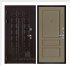 Дверь входная взломостойкая Сенатор стандарт, цвет венге, панель - вена цвет нефрит Дверь входная взломостойкая Сенатор стандарт, цвет венге, панель - вена цвет нефрит