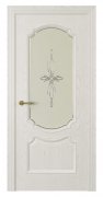 Межкомнатная дверь Milano-3 (ст.агата) Ясень белоснежный