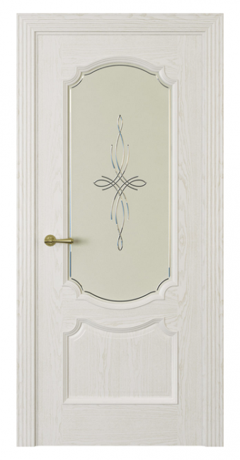 Межкомнатная дверь Milano-3 (ст.агата) Ясень белоснежный Межкомнатная дверь Milano-3 (ст.агата) Ясень белоснежный