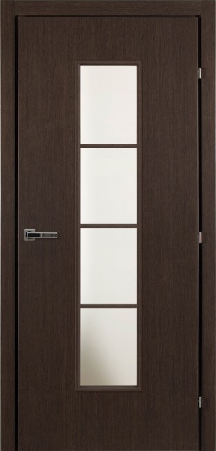 Дверь 50.66 ДО 21- 9, стекло Сатин (Черный Дуб)