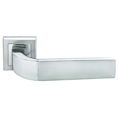 Ручка дверная W MH-27 SC/CP-S Матовый Хром/полированный Хром