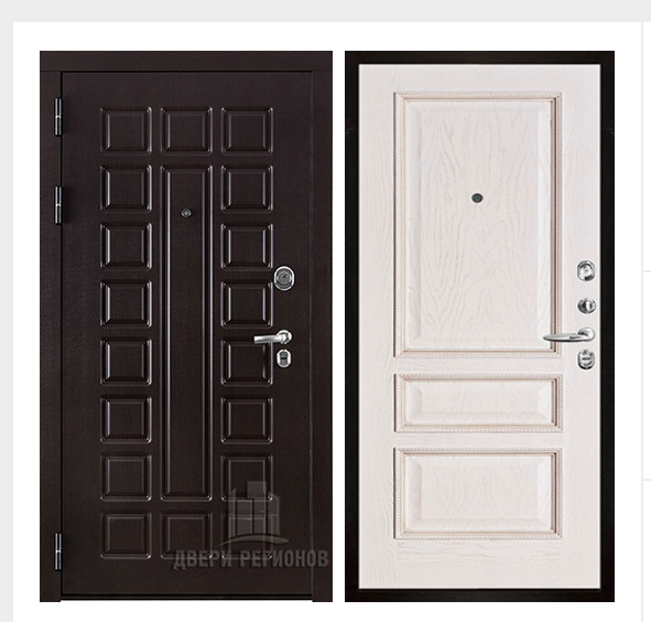 Дверь входная взломостойкая Сенатор стандарт, цвет венге, панель - вена цвет белая патина Дверь входная взломостойкая Сенатор стандарт, цвет венге, панель - вена цвет белая патина