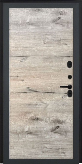 Входная дверь L-3b Без фрезеровки Дуб пацифик  горизонт