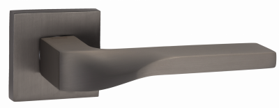 Ручка дверная "Эннио", матовый черный никель