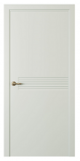 Межкомнатная дверь Кёльн 2 Эмаль серый шелк