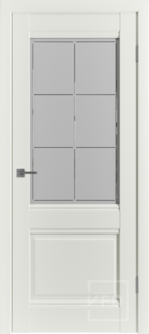Межкомнатная дверь EMALEX EC 2 ДО | EMALEX MIDWHITE