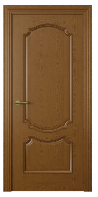 Межкомнатная дверь Milano-3 (глухая) Дуб шоколад