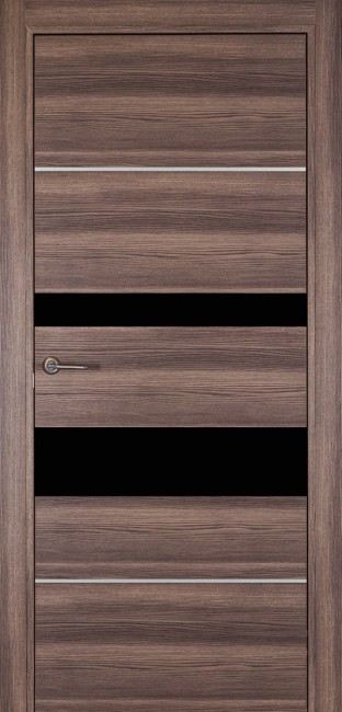 Дверь 703М ДО 21- 9, стекло Черное (Дуб темный) Дверь 703М ДО 21- 9, стекло Черное (Дуб темный)