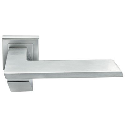 Ручка дверная GVI MH-29 SC/CP-S Матовый Хром/полированный Хром