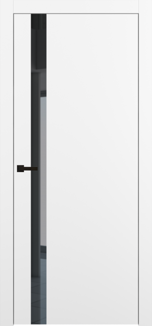 Межкомнатная дверь Porta ПТА-51 B Shellac White Mirox Grey Межкомнатная дверь Porta ПТА-51 B Shellac White Mirox Grey