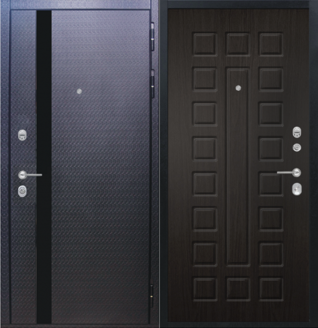 Дверь ZMD Люкс 3D 183 Венге