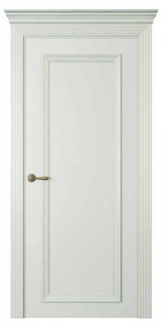 Межкомнатная дверь Дрезден 1 (глухая) Эмаль серй шелк Межкомнатная дверь Дрезден 1 (глухая) Эмаль серй шелк