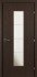 Дверь 50.66М ДО 21- 9, стекло Сатин (Черный Дуб)