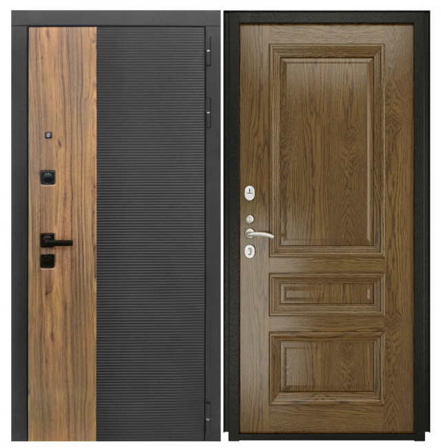 Дверь Luxor-46 - Фараон-2 (16мм, светлый мореный дуб)