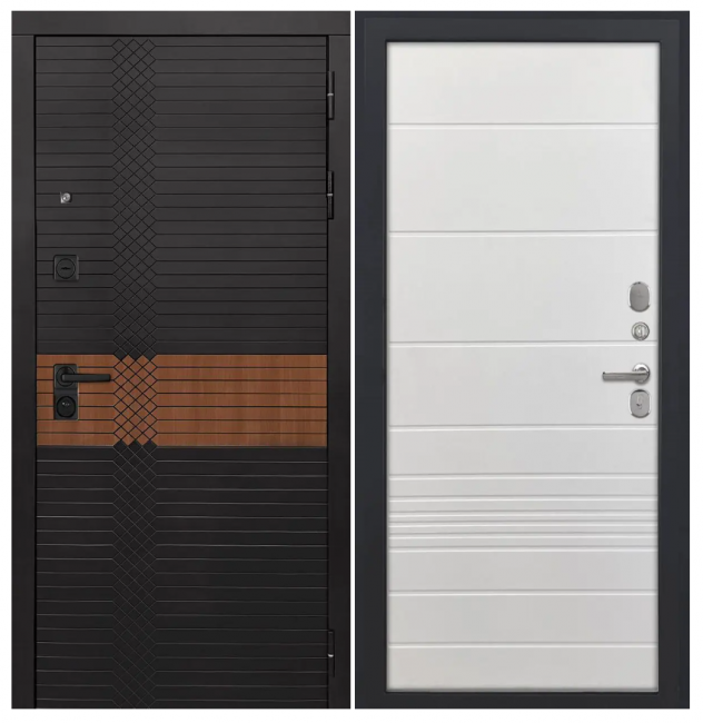 Дверь Luxor-49 - ФЛ-700 (10мм, ясень белый) Дверь Luxor-49 - ФЛ-700 (10мм, ясень белый)