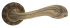 Ручка дверная "AL 526-10", бронза состаренная